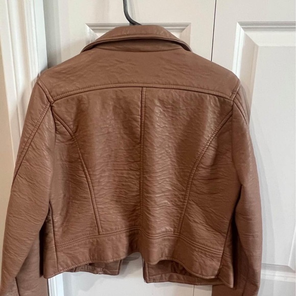 Brown Leather Jacket - Picture 2 of 3